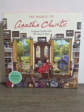 The World of Agatha Christie - 1000 Piece Jigsaw Puzzle